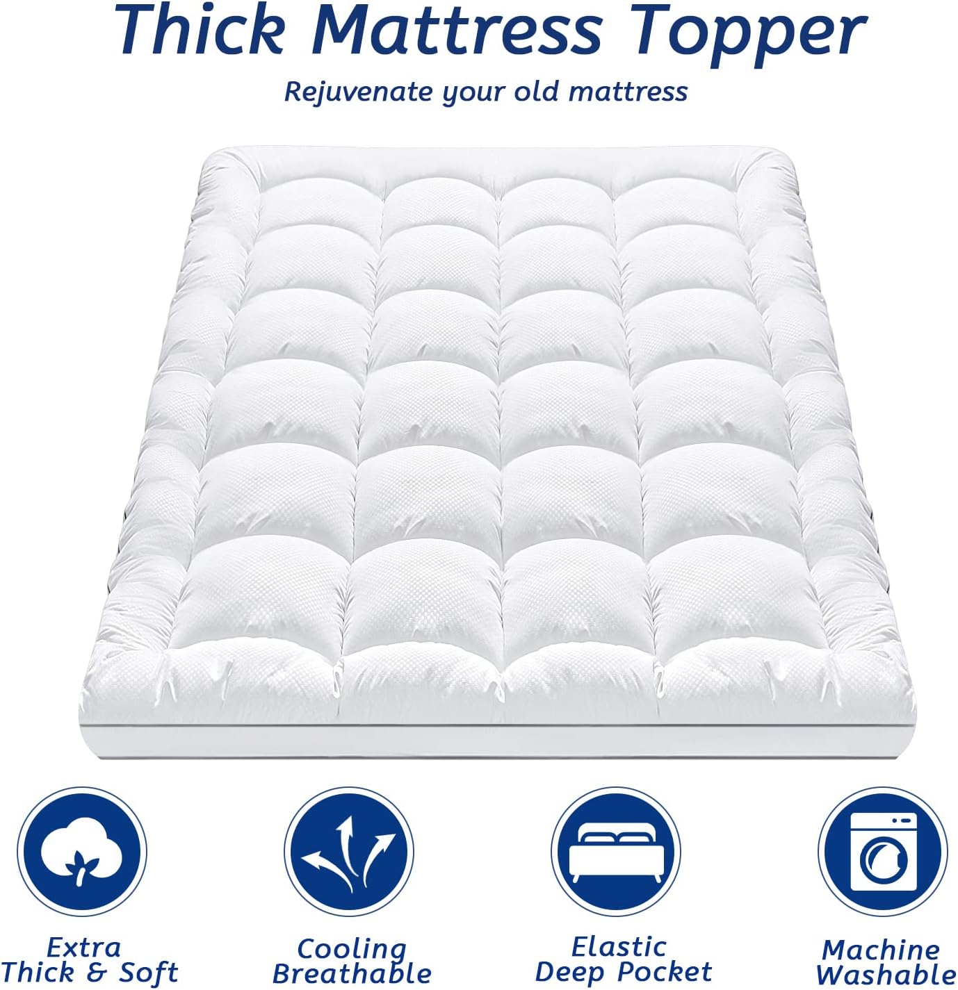 SlaapLuxe Matras Topper